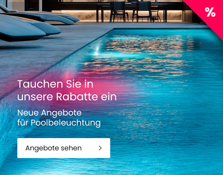 Schwimmbad-Beleuchtung