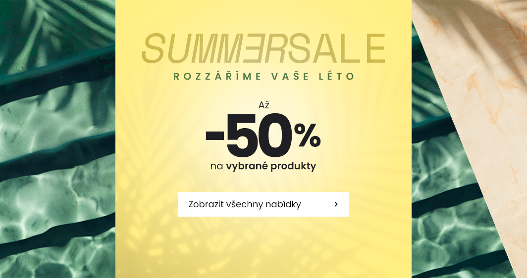 Summer sale 2025: Až -50 % na velký výběr produktů
