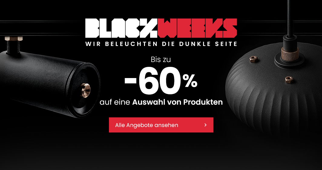 Black Weeks 2025: Bis zu -60 % auf ausgewählte Produkte