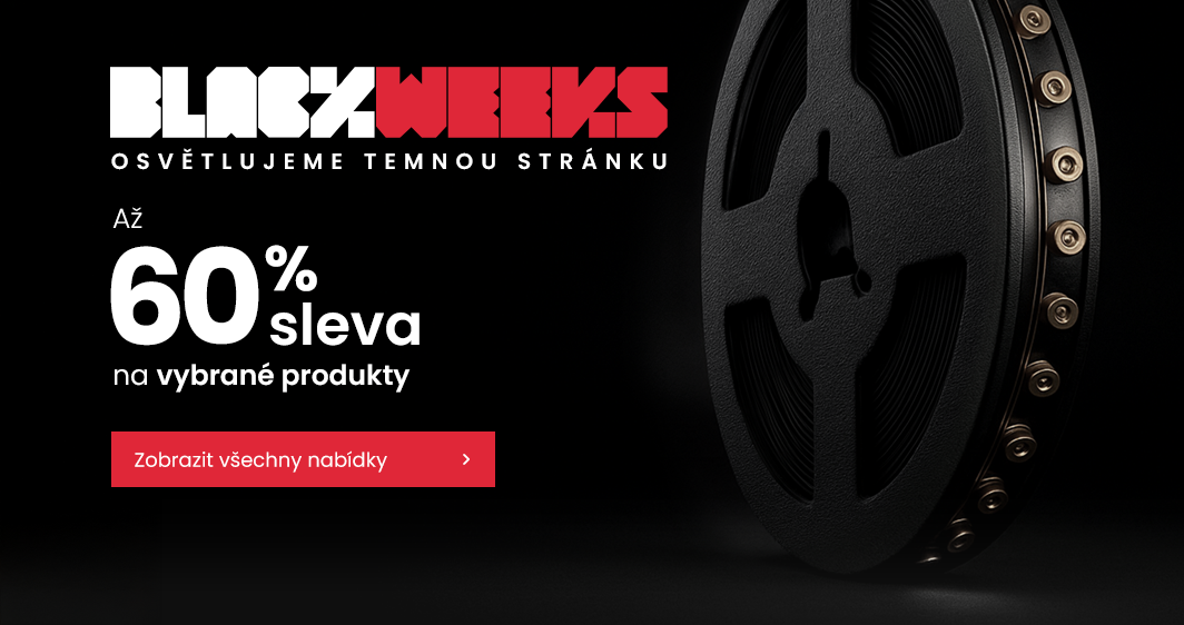 Black Weeks 2025: Až -60% na vybrané produkty