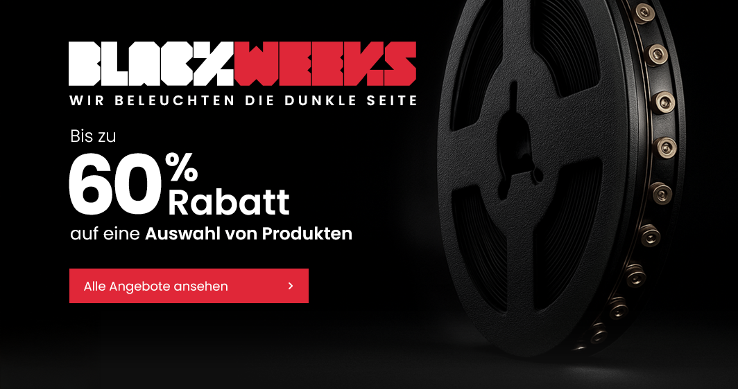 Black Weeks 2025: Bis zu -60 % auf ausgewählte Produkte
