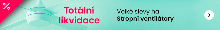 stropní ventilátory