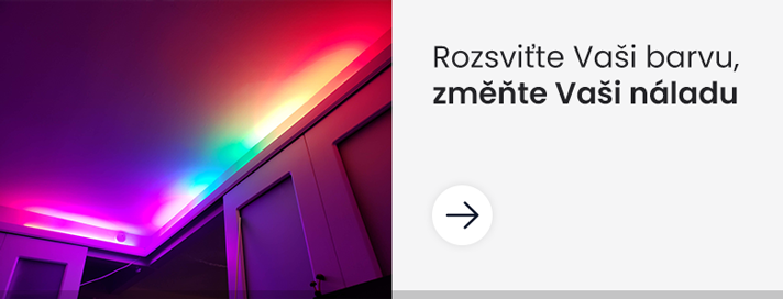 Barevná LED světla