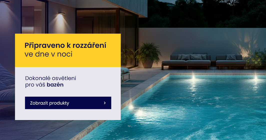 LED bazénová světla