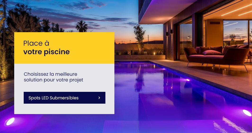 Projecteurs LED pour piscines