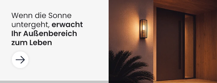 LED Wandleuchten außen
