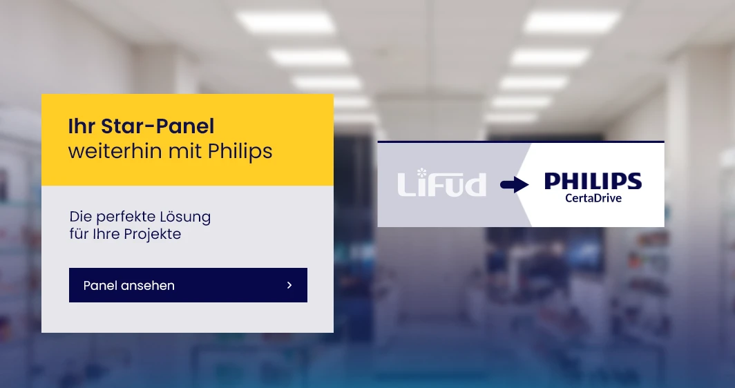 Panel LED 60x60 cm 40W 4000lm PHILIPS Certadrive