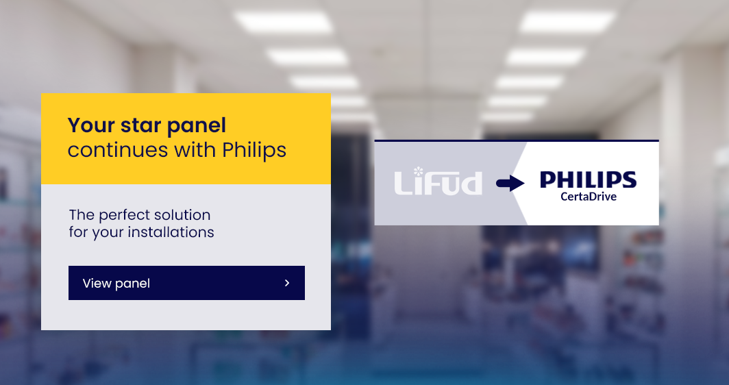 600x600mm 42W LED Panel 4200lm PHILIPS Certadrive