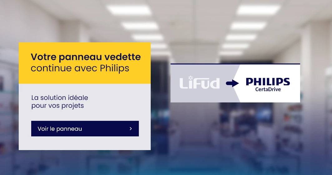 Panneau LED 60x60 cm 40W 4000lm LIFUD