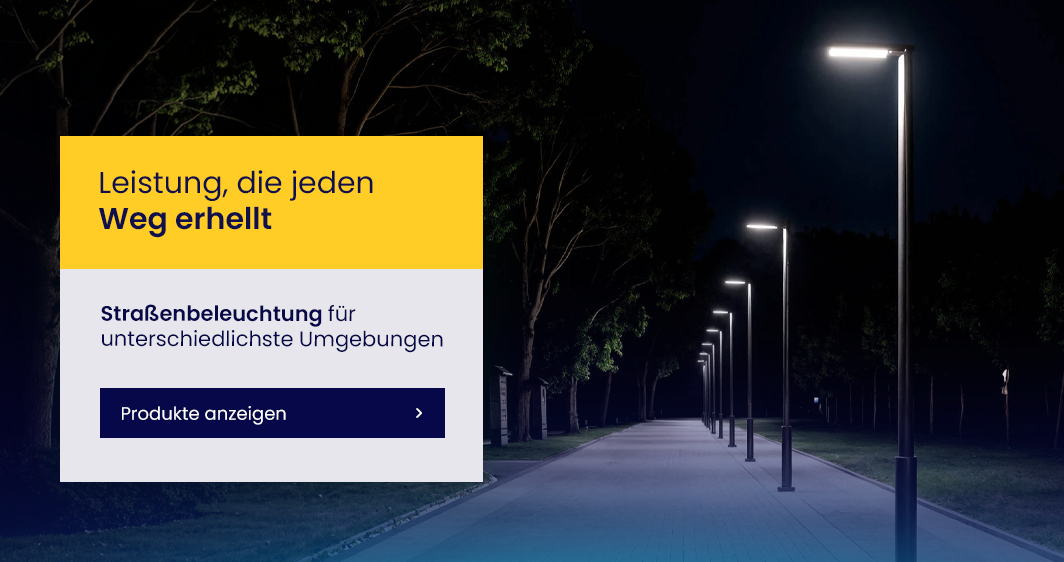 LED Straßenbeleuchtung