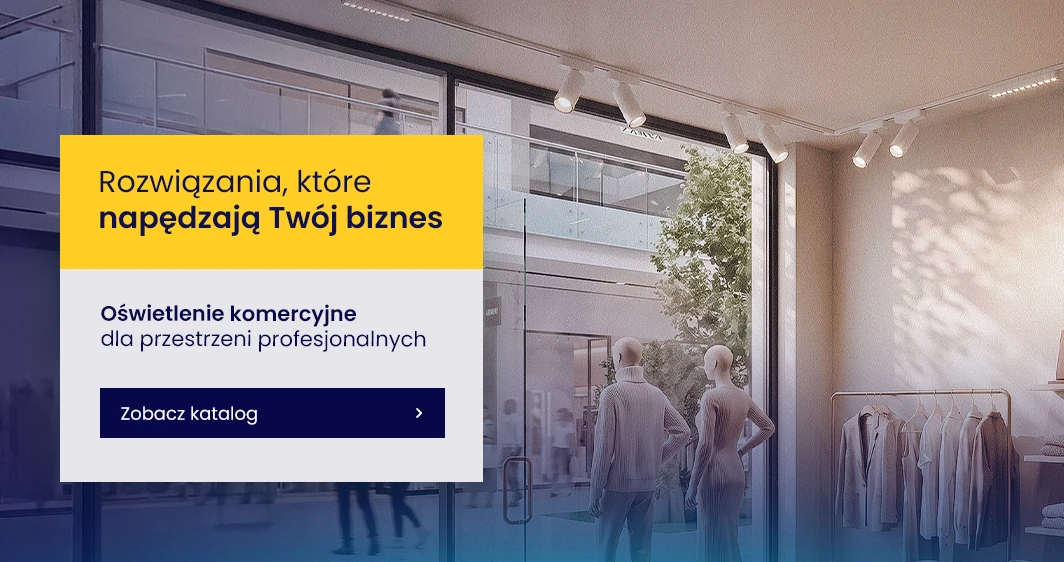 Oświetlenie sklepów