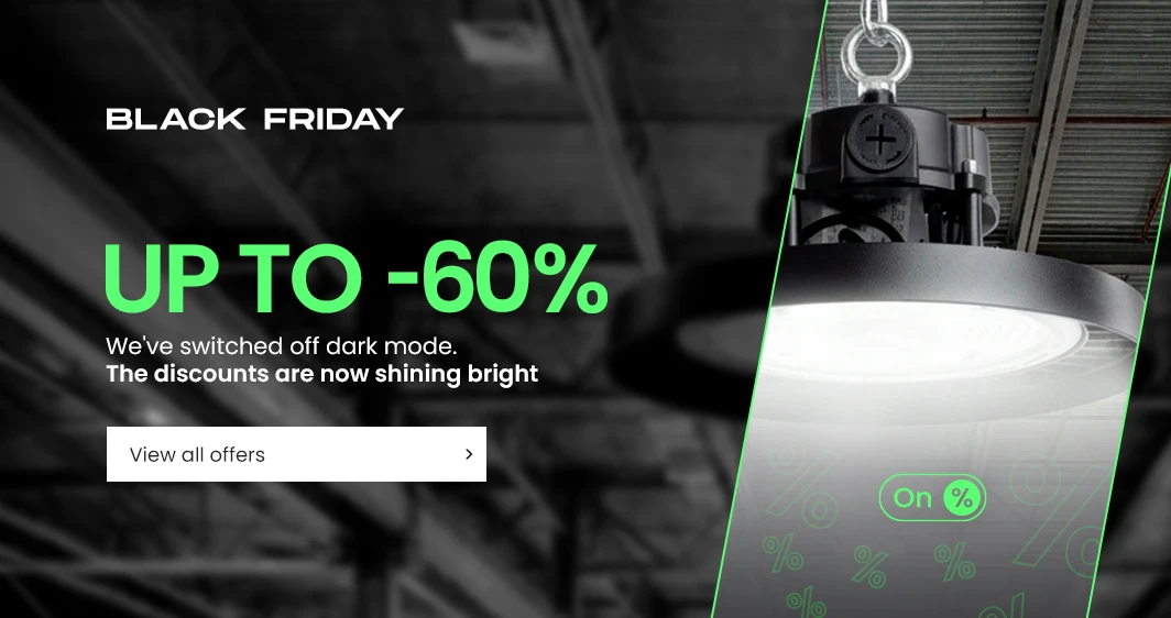 Black Friday 2026: deals on LED lighting, lamps and decoration
