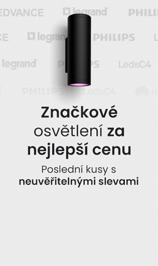 Značkové osvětlení za nejlepší cenu