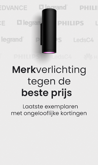 Merkverlichting tegen de beste prijs