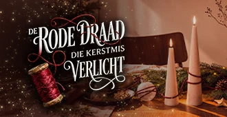Bekijk de kerstverlichting.