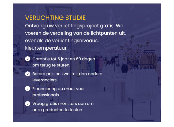 Offertes voor verlichtingsstudies