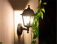 Outdoor LED wall lights