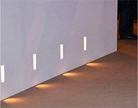 LED muur integratie