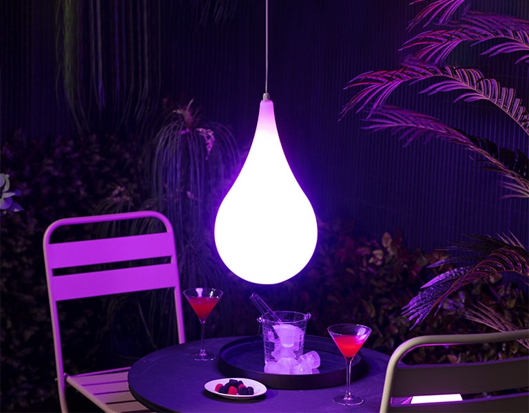 LED-verlichtingsbars en restaurants
