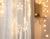 Lichterketten für Weihnachten
