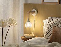 Illuminazione camera da letto