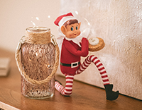 Batteriebetriebene Weihnachtsbeleuchtung