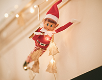 Weihnachtsbeleuchtung ohne Stecker