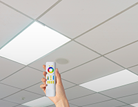 Bedienbare LED panelen