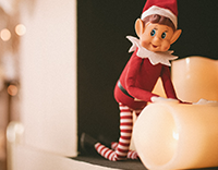 Weihnachtskerzen