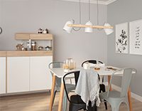 Ceiling Lamps with Spots