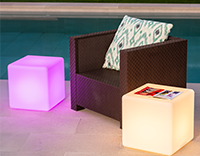 LED Möbel für Außen
