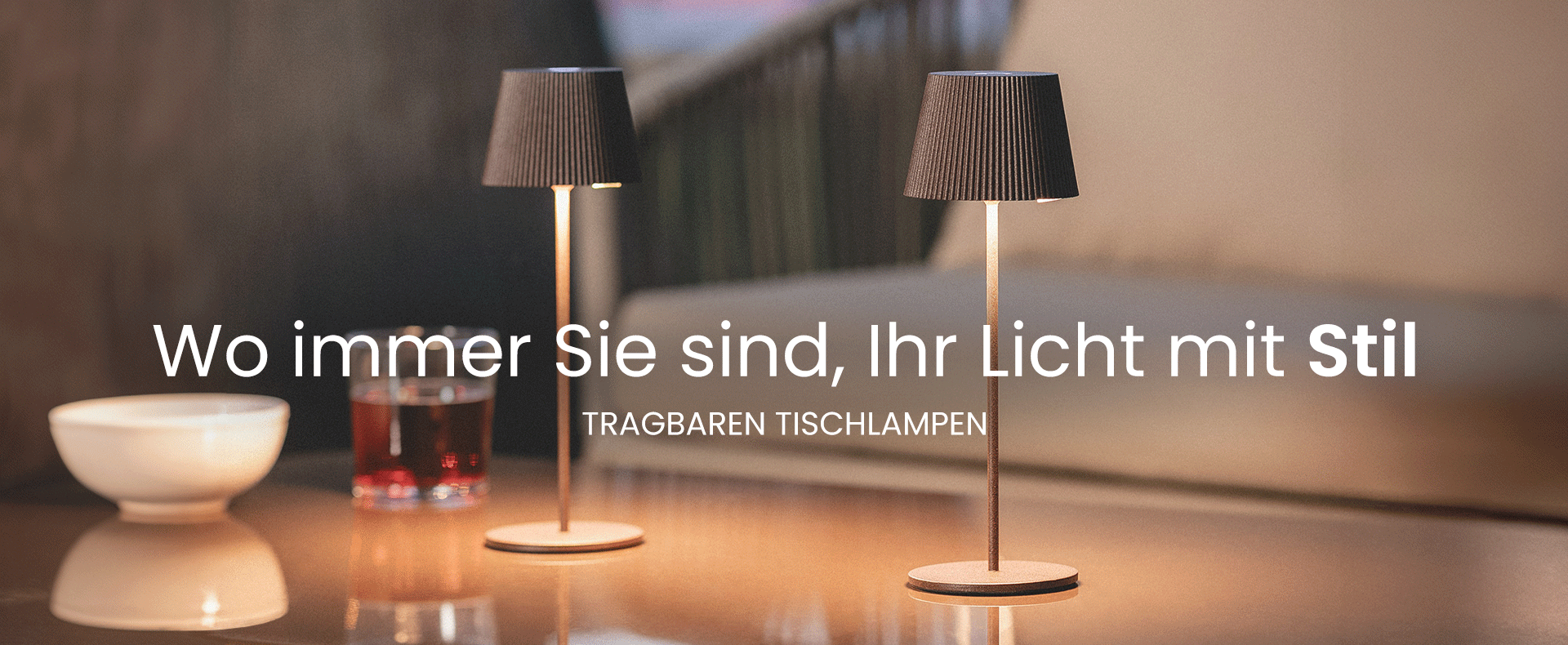 Outdoor Tischlampen
