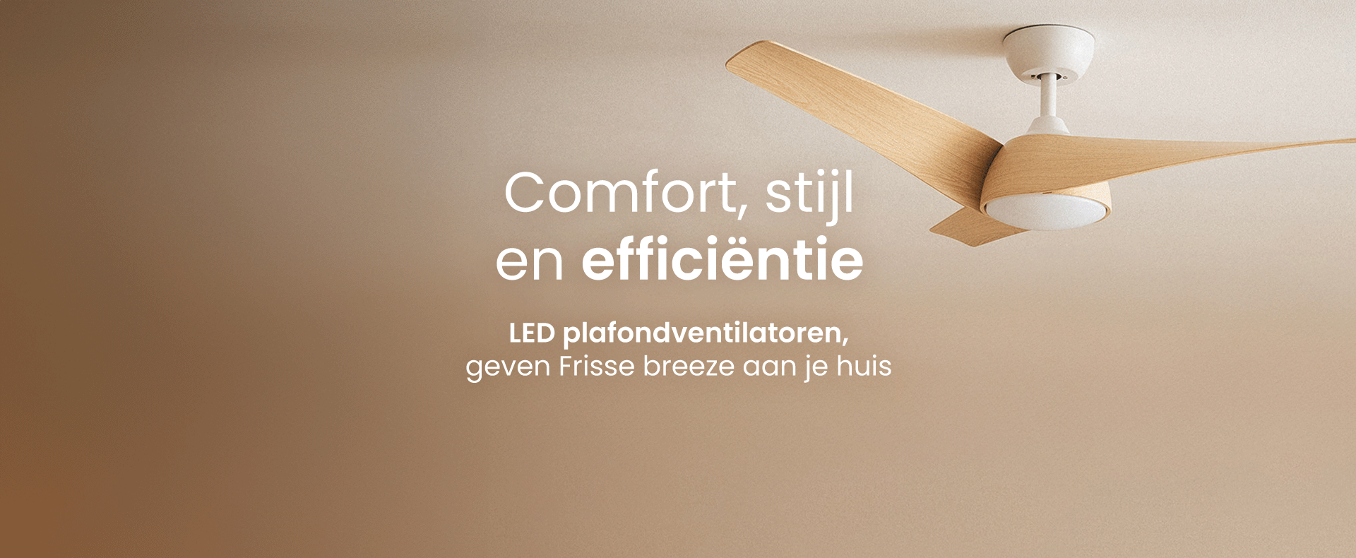 LED Plafondventilatoren