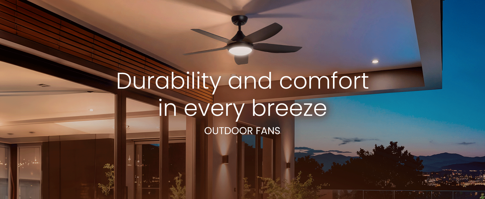 Outdoor Ceiling Fan
