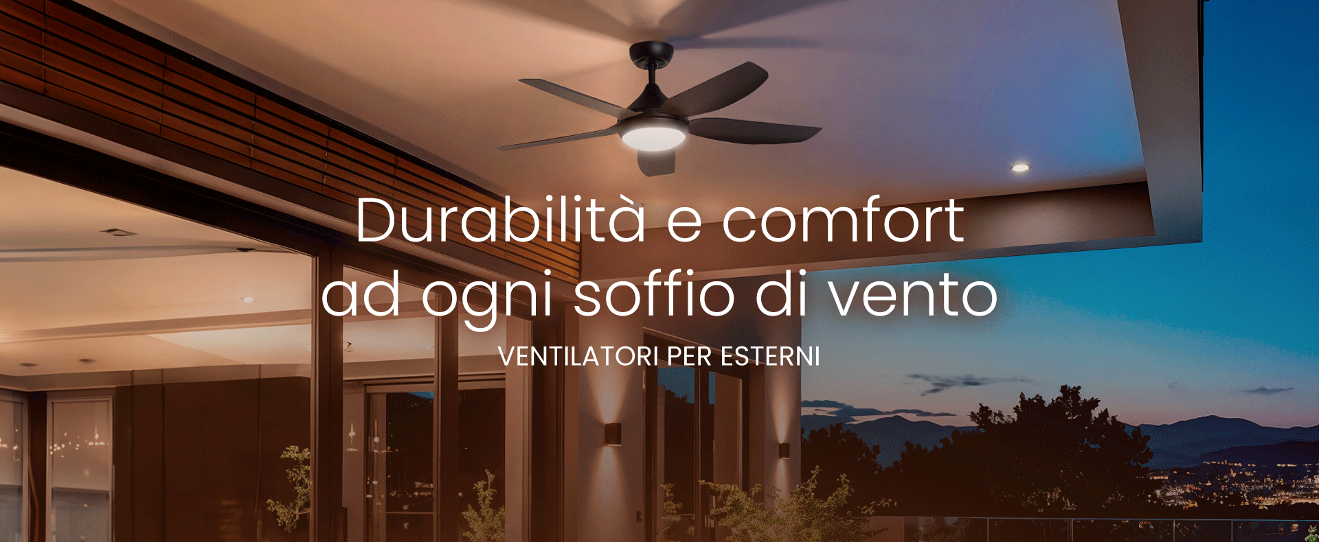 Ventilatore da Soffitto per Esterno