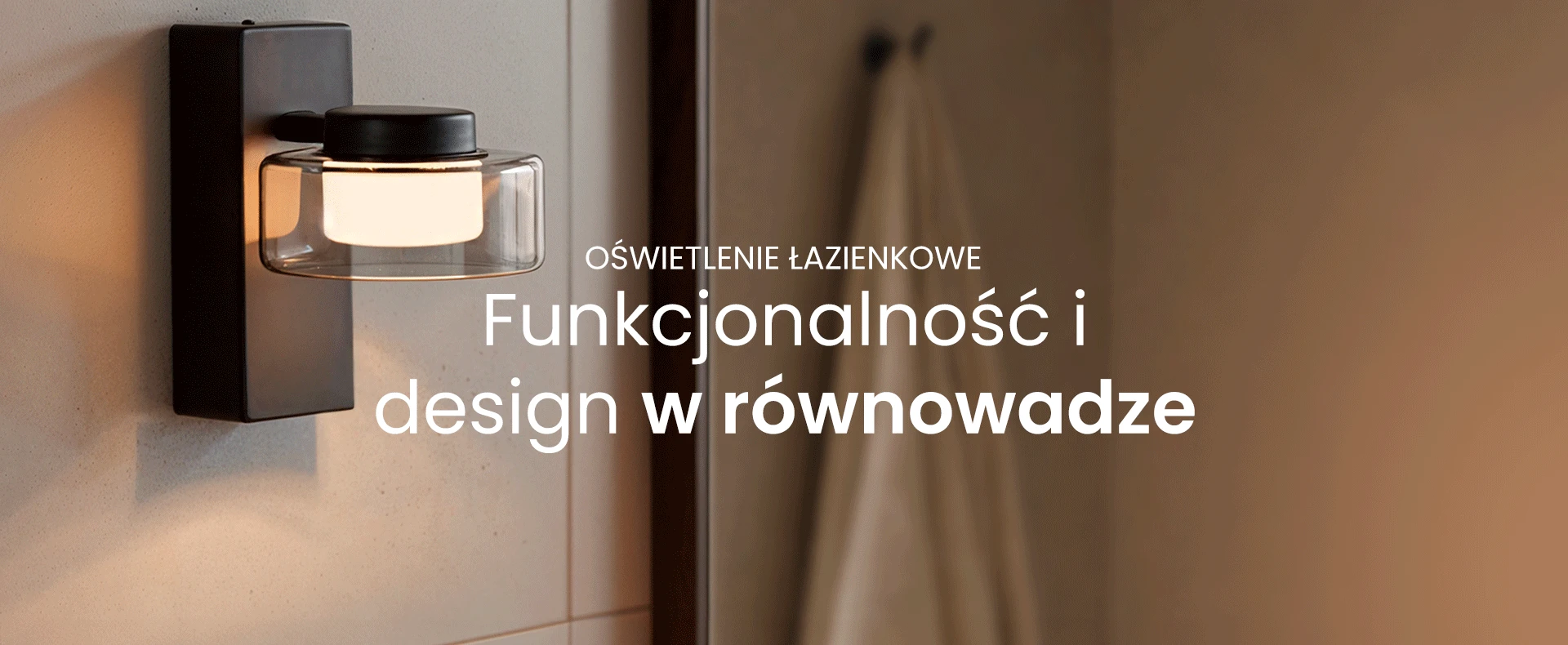 Oświetlenie łazienkowe