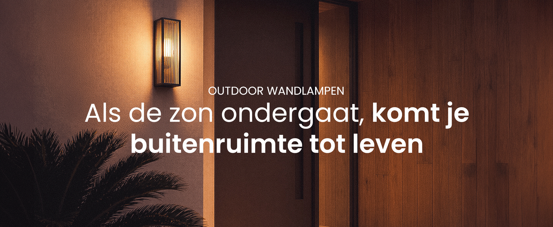 LED Wandlampen voor buiten