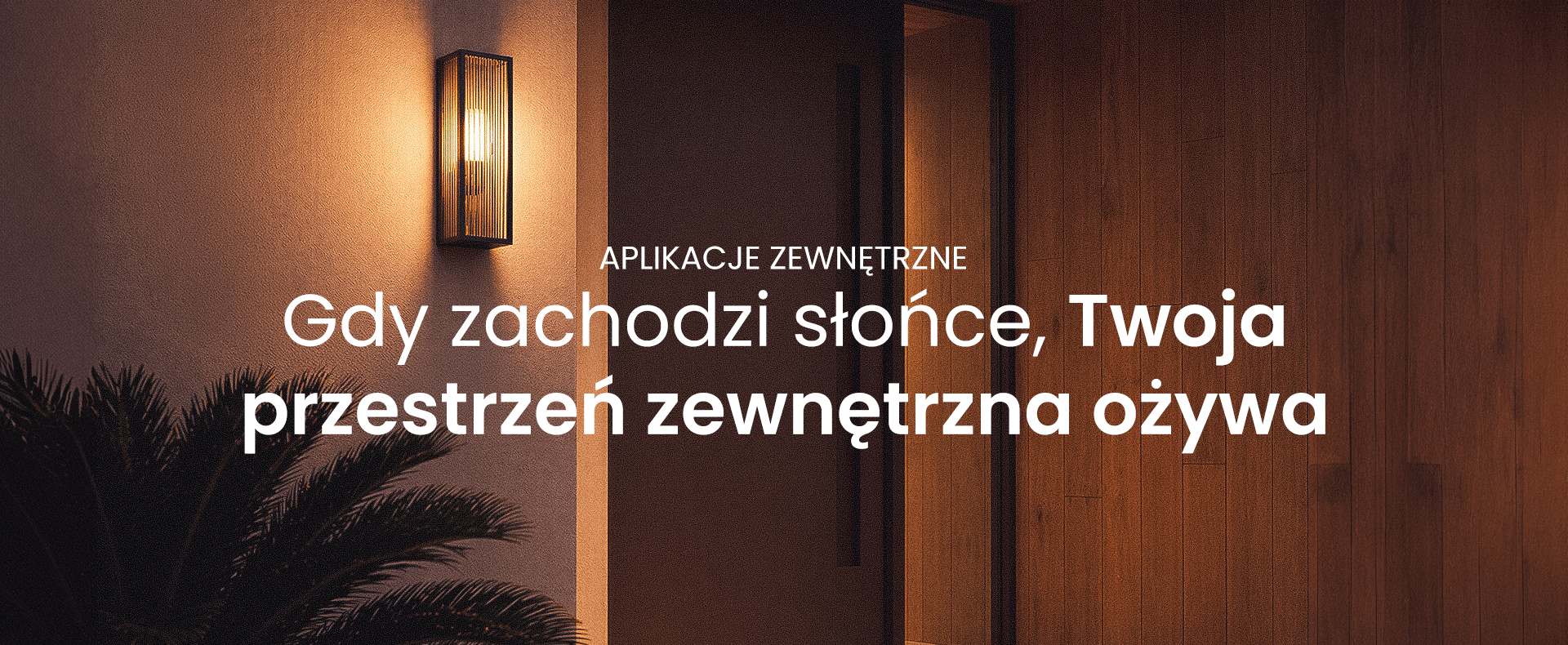 Kinkiety LED Zewnetrzne