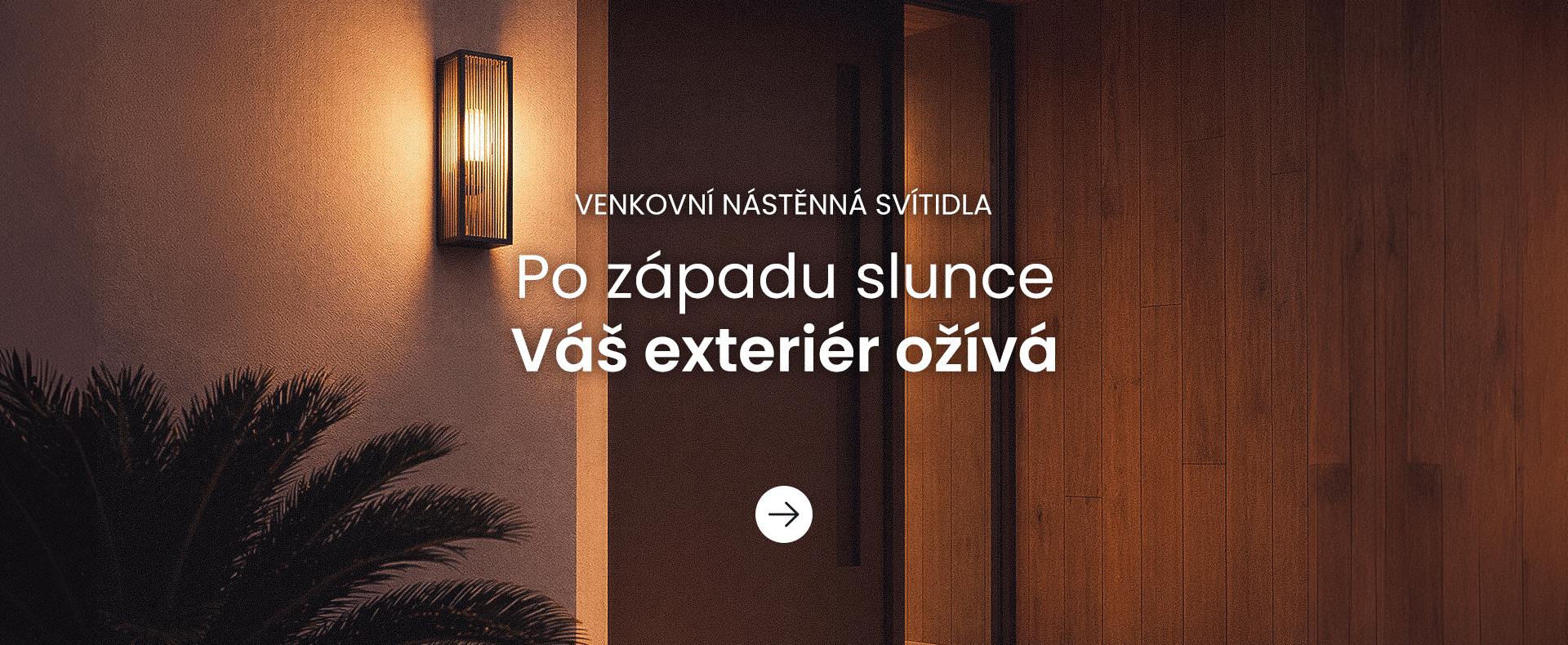 Venkovní nástěnná LED svítidla