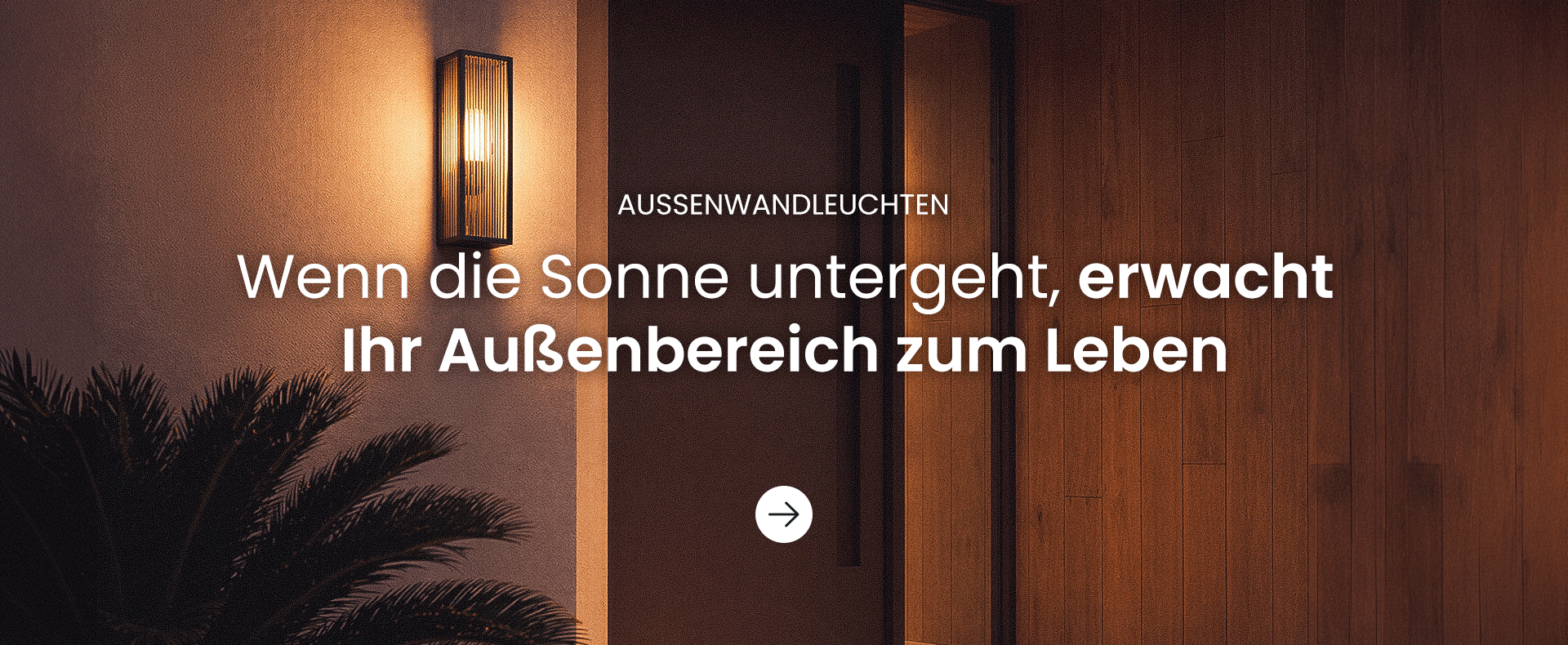 LED Wandleuchten außen
