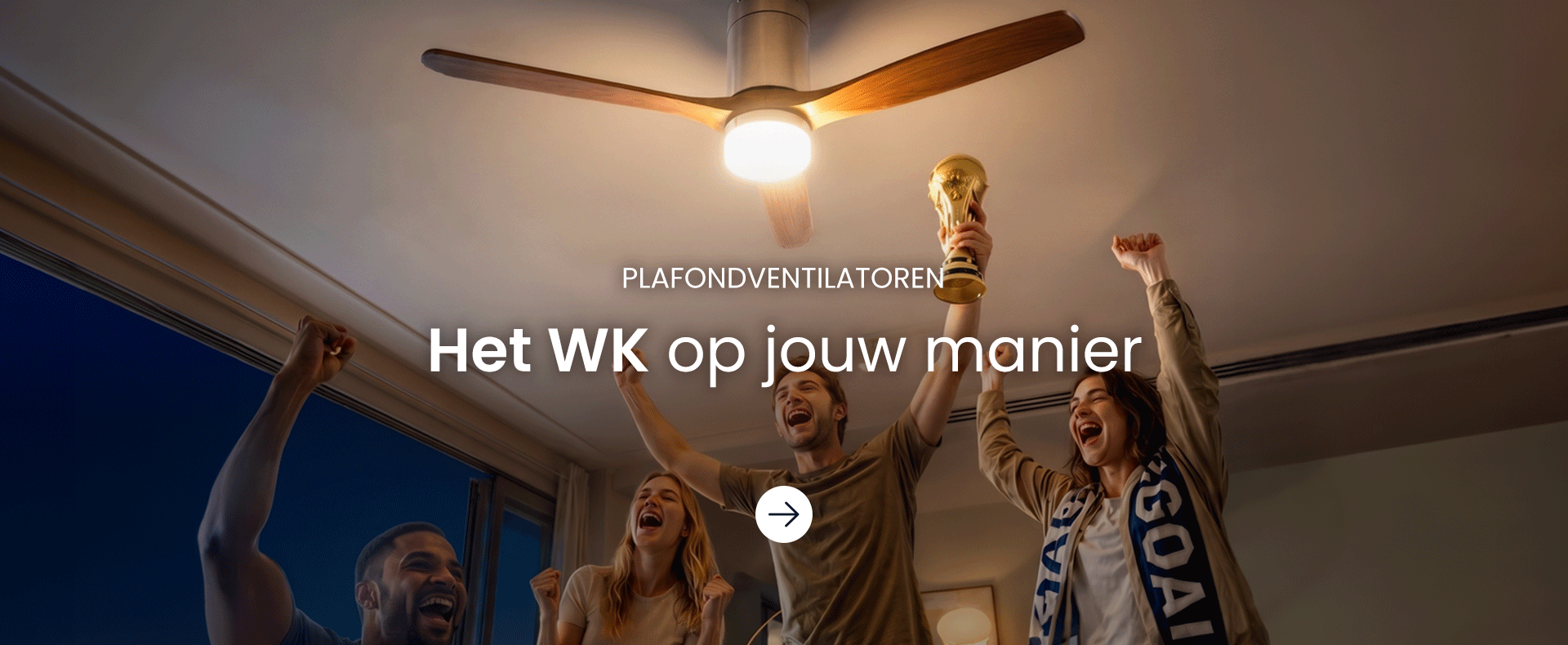 LED Plafondventilatoren