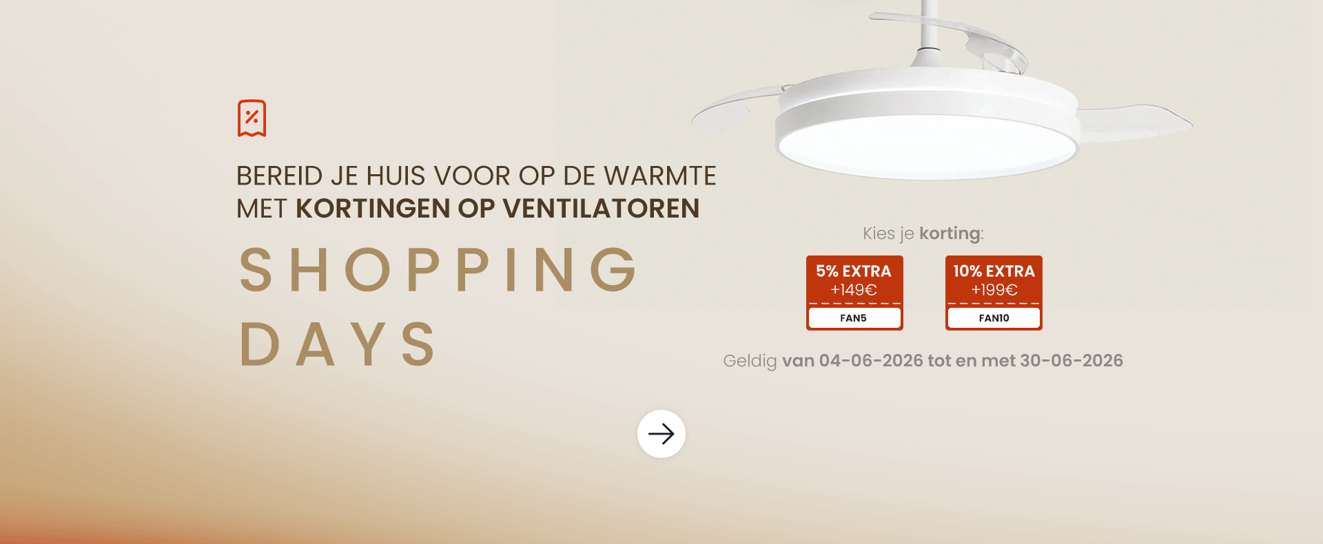 Aanbiedingen Shopping days