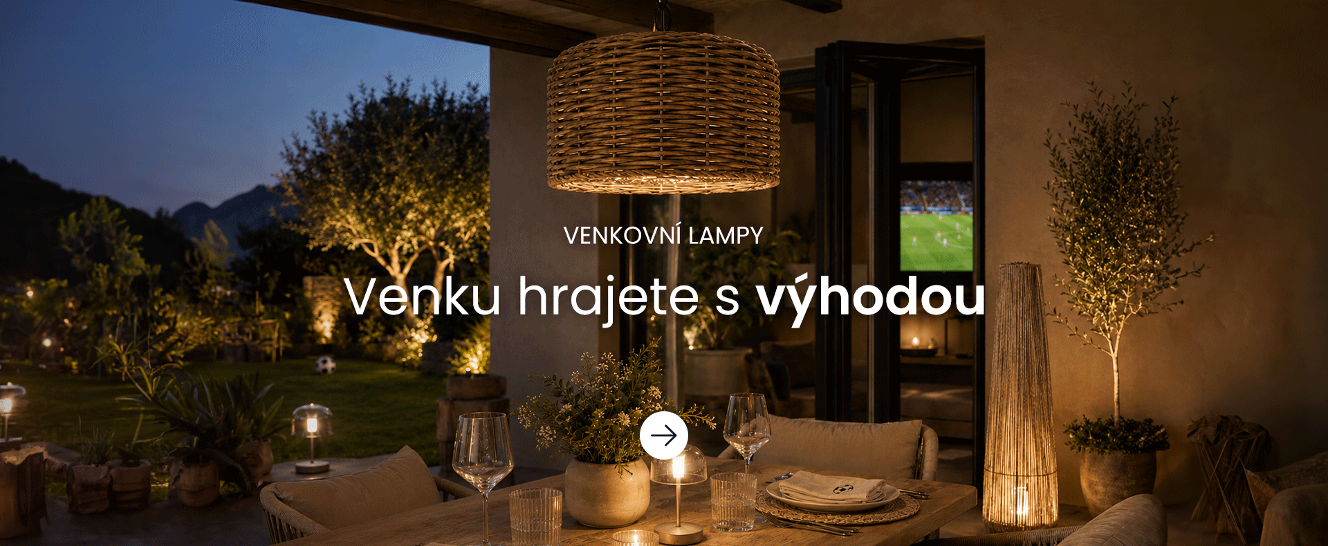 Terasová svítidla