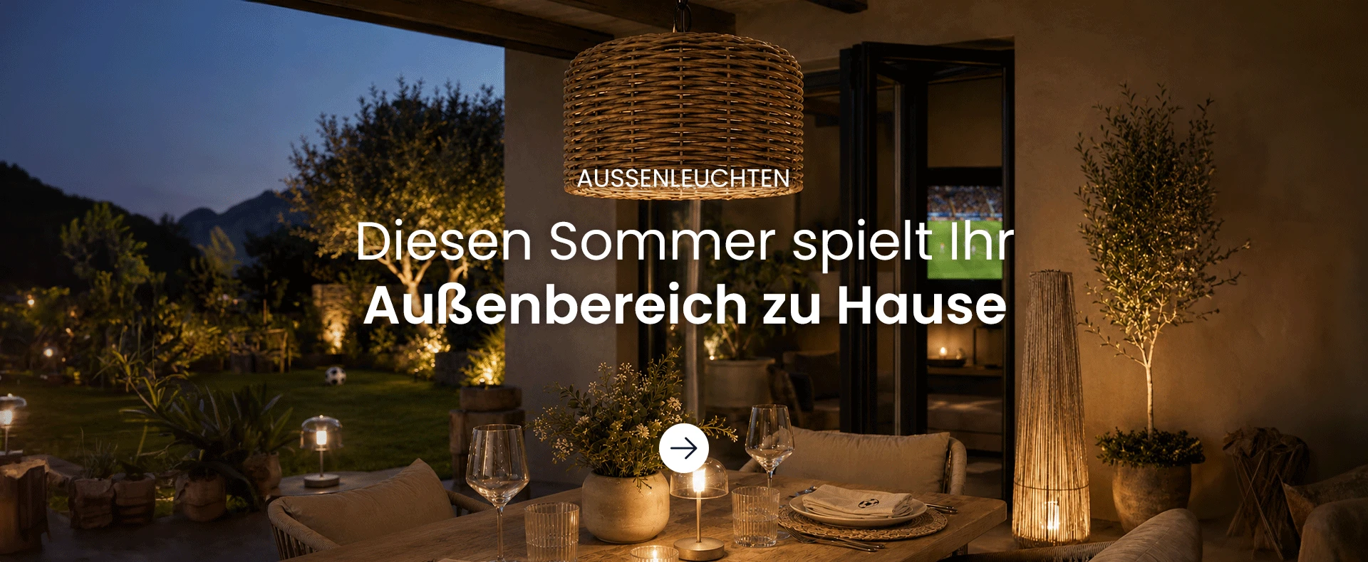 Terrassenbeleuchtung