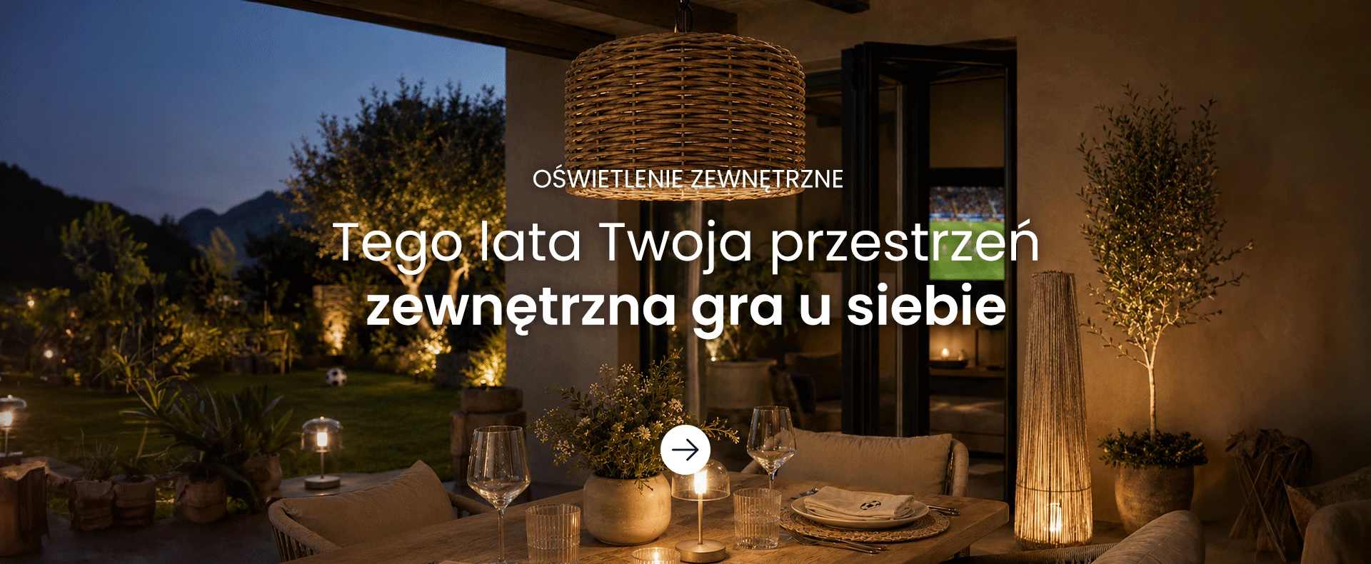 Oświetlenie tarasu