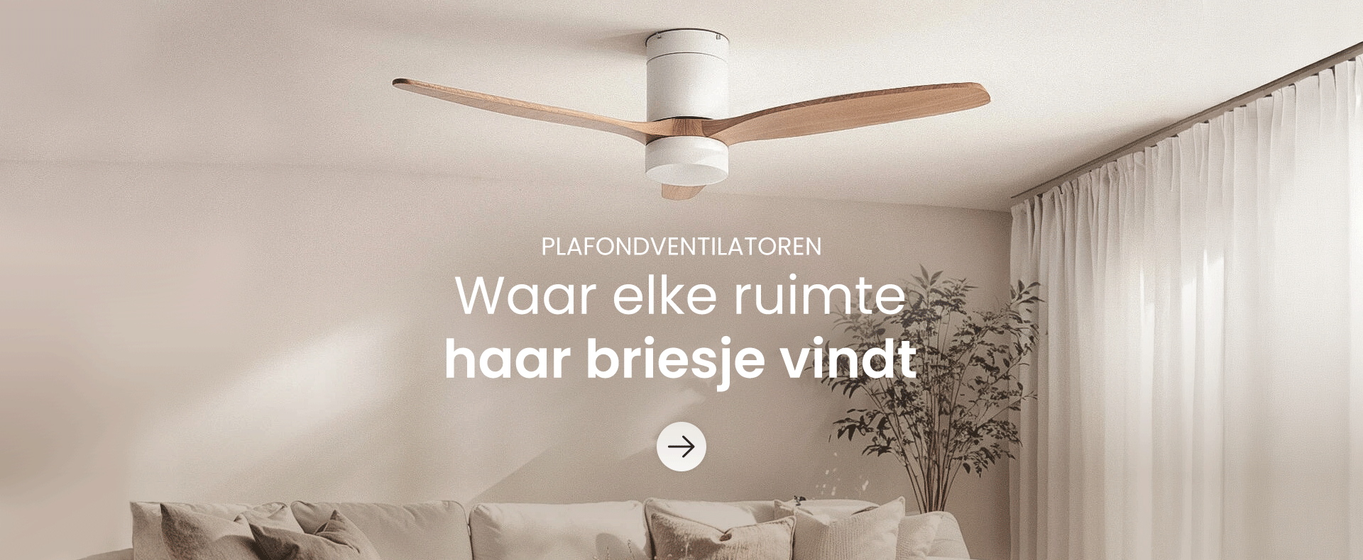 LED Plafondventilatoren