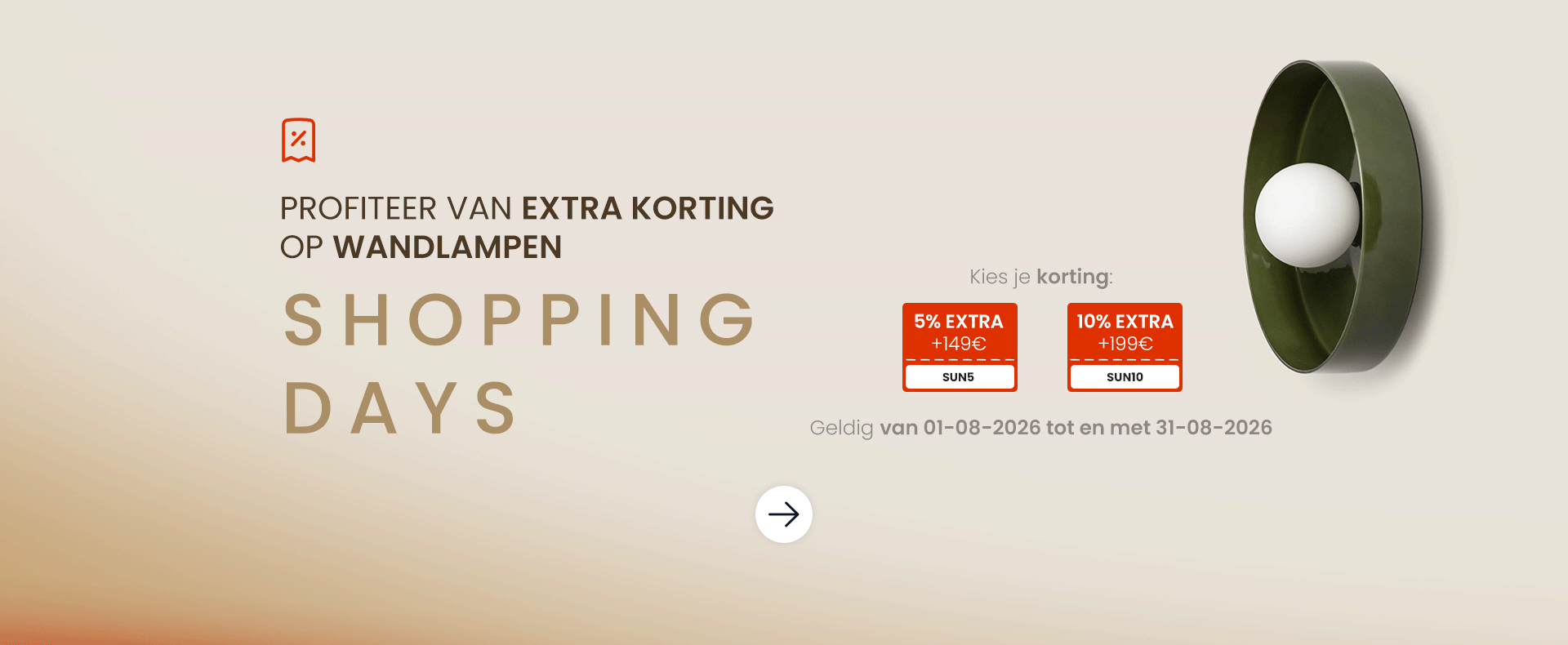 Aanbiedingen Shopping days