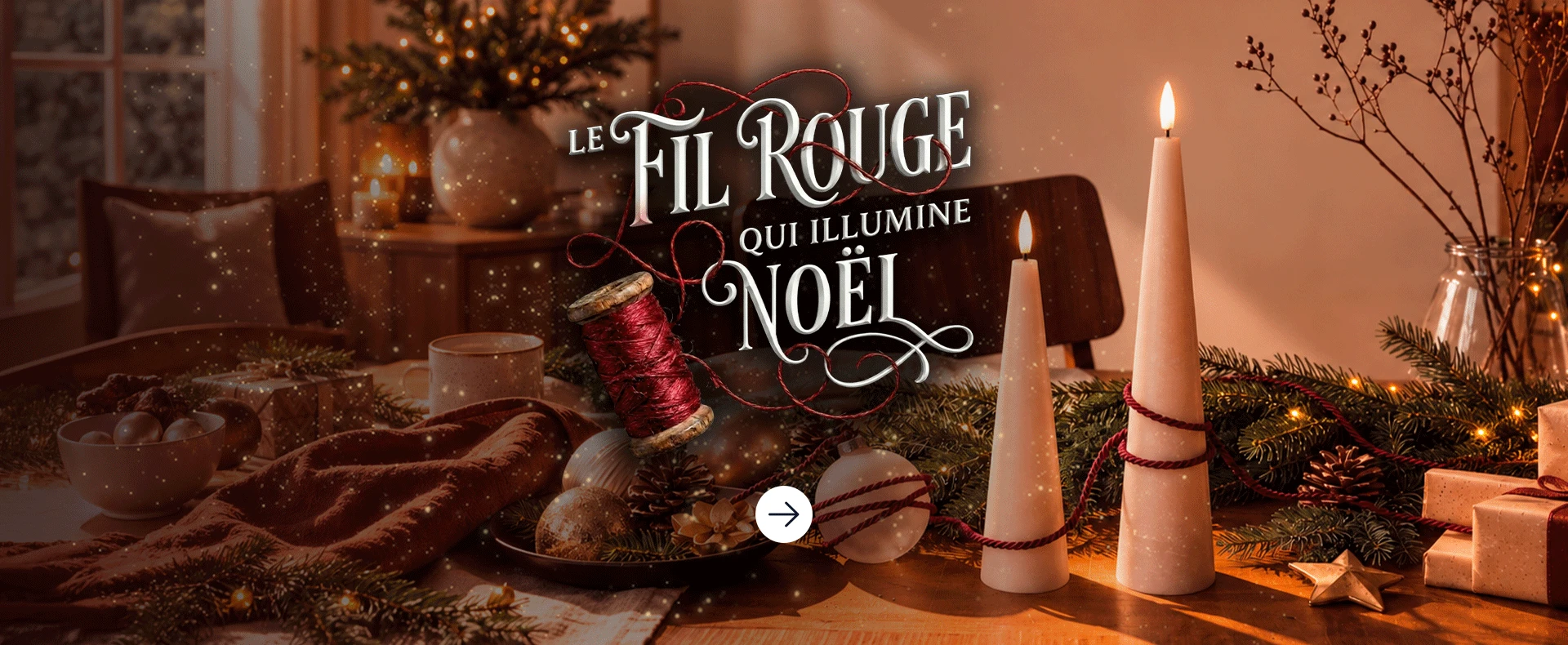 Éclairage et Luminaires de Noël pour intérieur et extérieur
