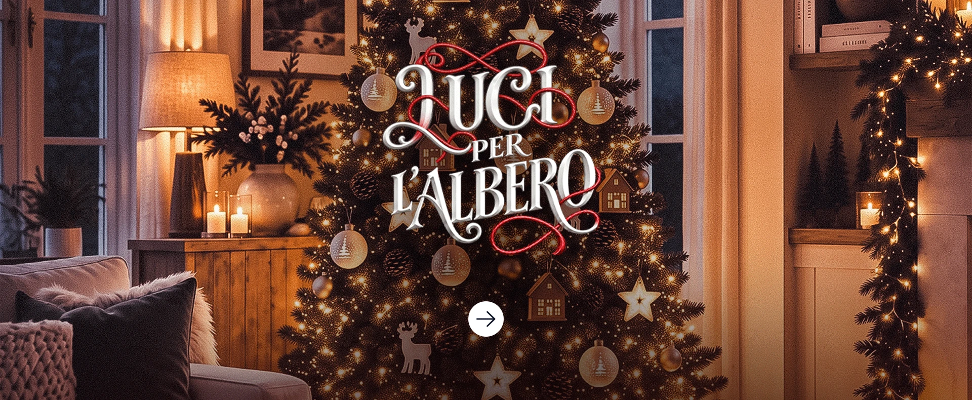 Luci per l'albero di Natale