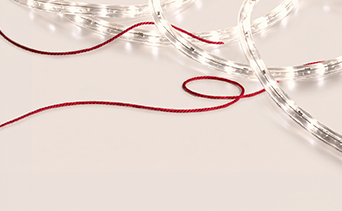 Christmas light tubes